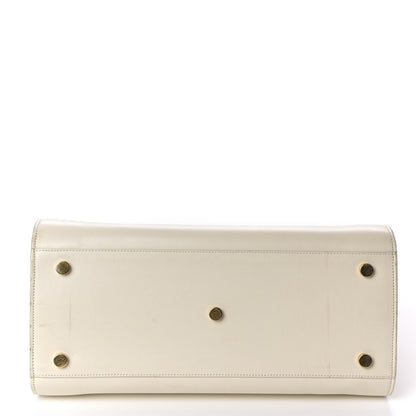 Saint Laurent Calfskin Small Sac De Jour Dove White 14 of 15