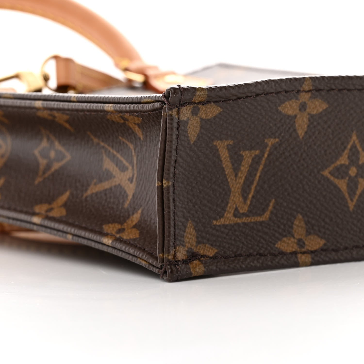 Louis Vuitton Monogram Petit Sac Plat 9 of 14