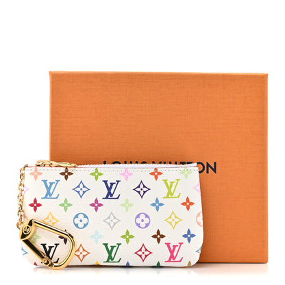 Louis Vuitton LV X TM Monogram Multicolor Key Pouch White 7 of 7