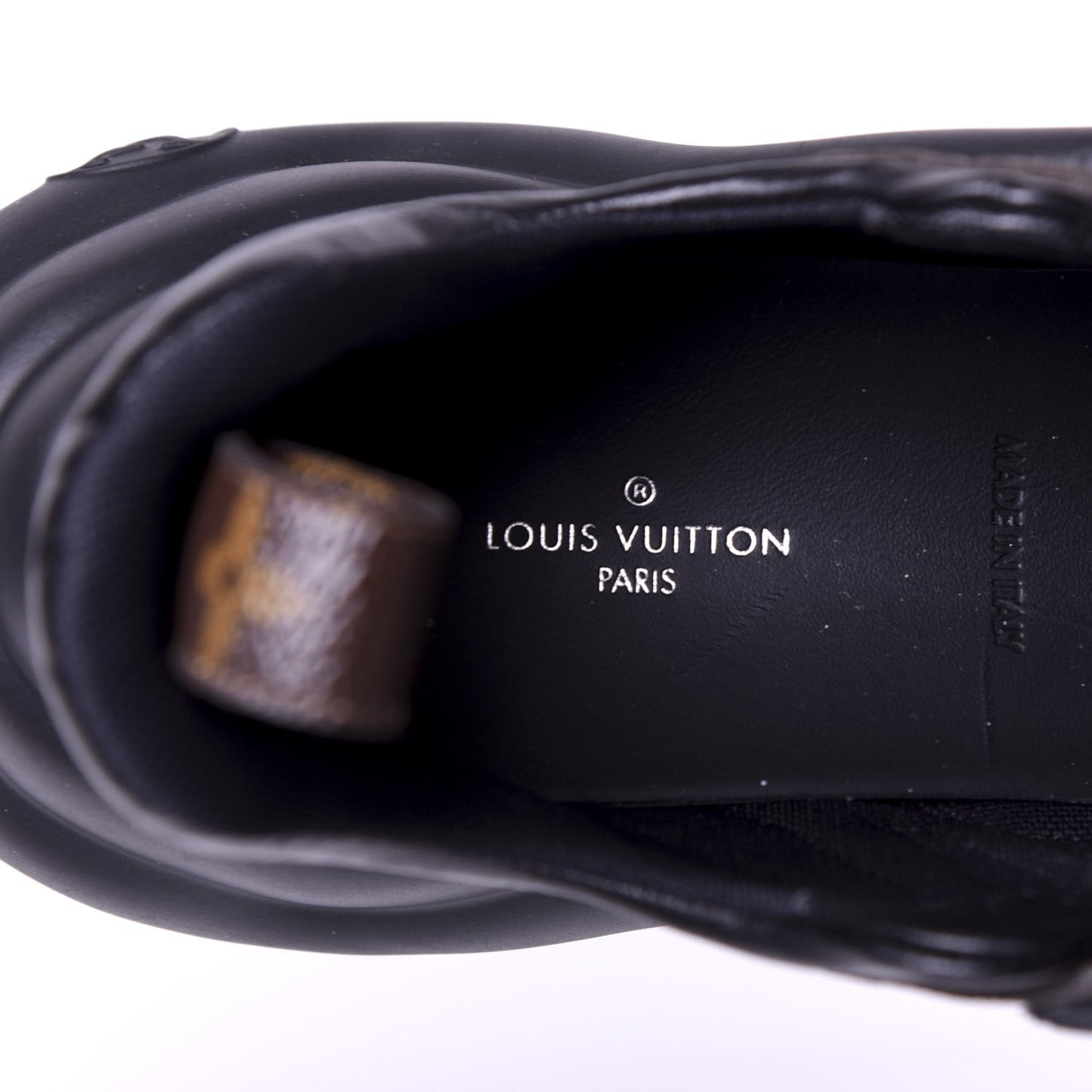 Calfskin Patent Monogram LV Archlight Sneakers 37 Black