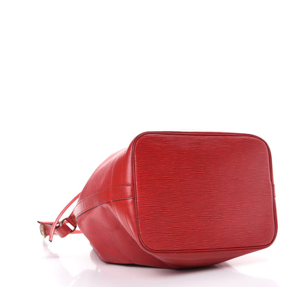 Louis Vuitton Epi Noe Castillan Red 3 of 15
