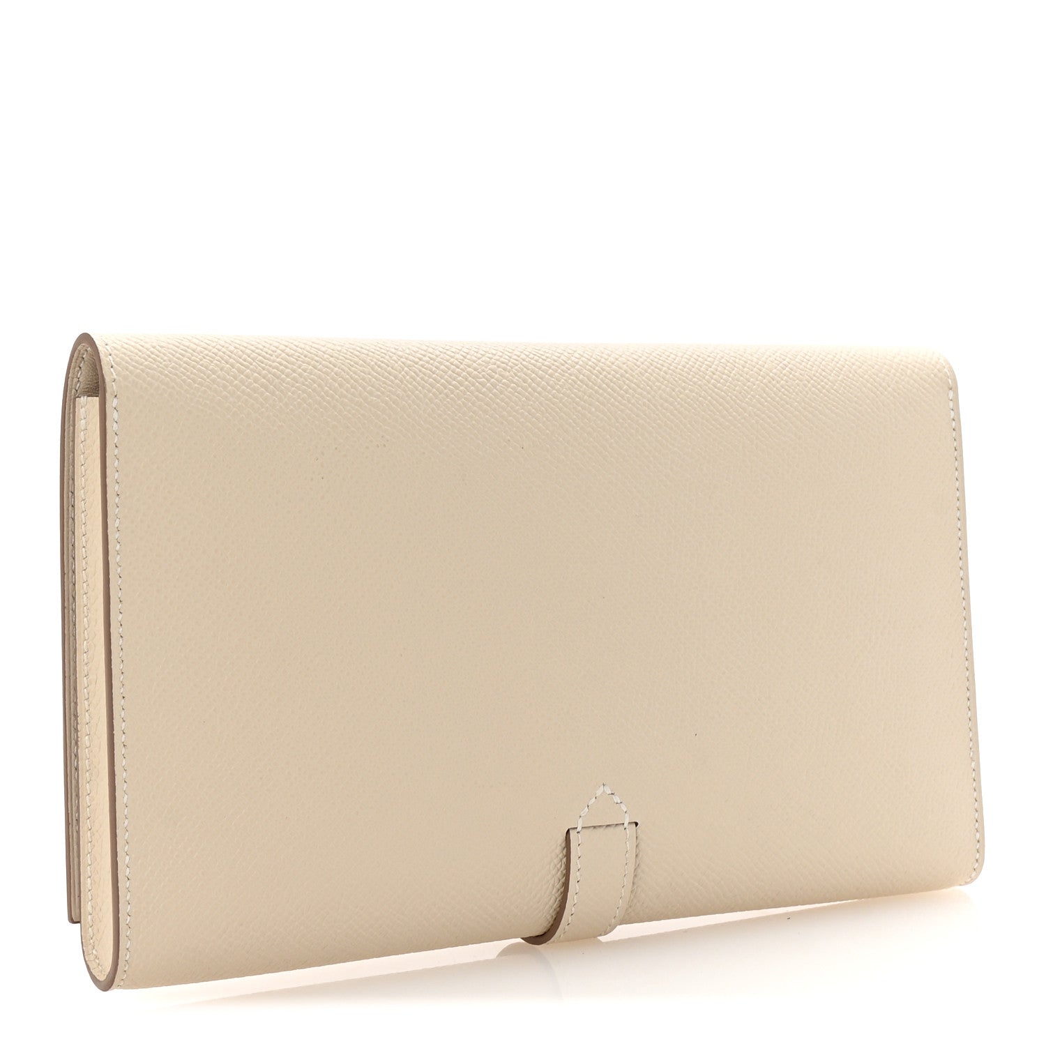 Hermes Epsom New H Passant Toutenmain Wallet Craie 3 of 8