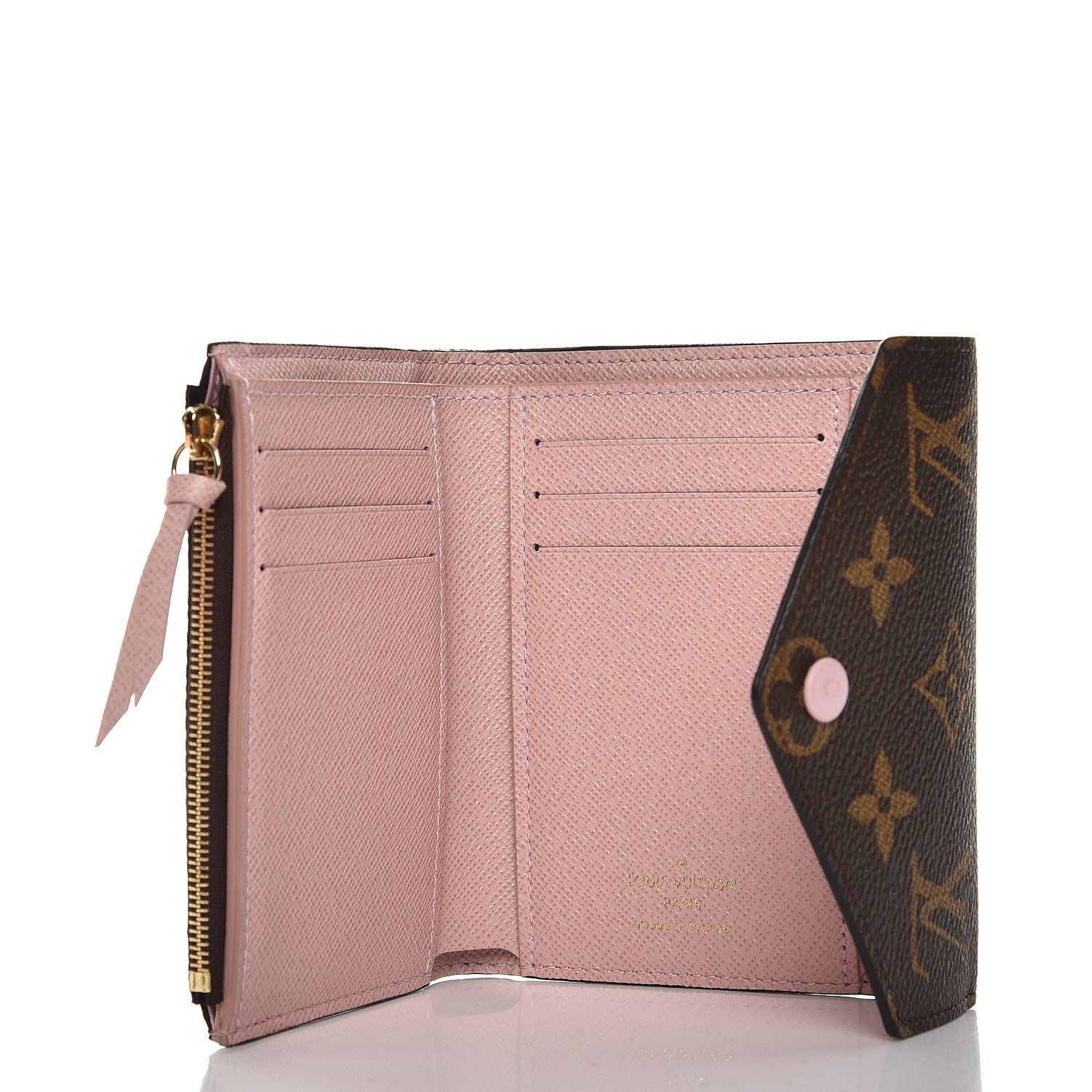 Louis Vuitton Monogram Victorine Wallet Rose Ballerine 5 of 8