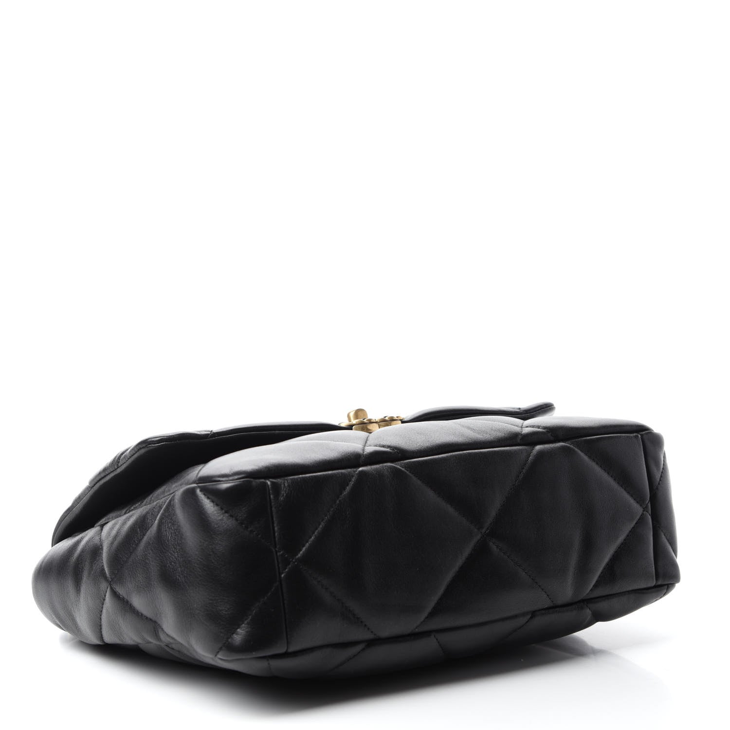 Chanel Lambskin Quilted Large Chanel 19 Flap Black 4 of 10