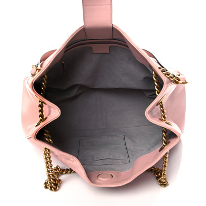 Gucci Calfskin Matelasse Medium GG Marmont Shoulder Tote Bag Perfect Pink 5 of 11