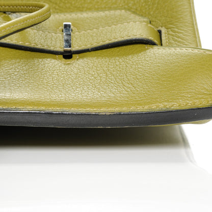 Hermes Taurillon Clemence BIRKIN 35 Vert Chartreuse 26 of 29