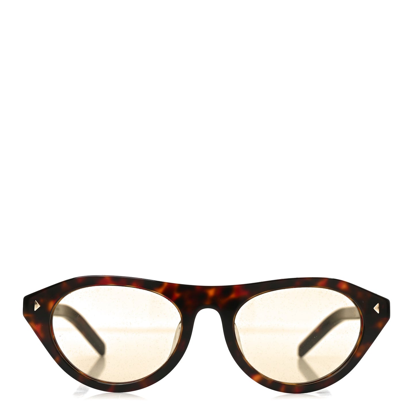 Acetate Iconic Metal Plaque Sunglasses SPR B15-F Chamomile