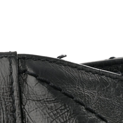 Saint Laurent Crinkled Calfskin Matelasse Monogram Large Niki Shopper Tote Black 15 of 15