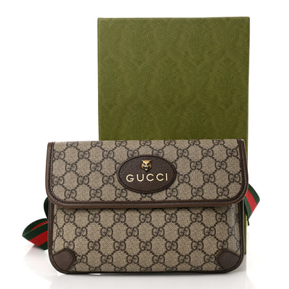 Gucci GG Supreme Monogram Neo Vintage Web Belt Bag Brown 15 of 15