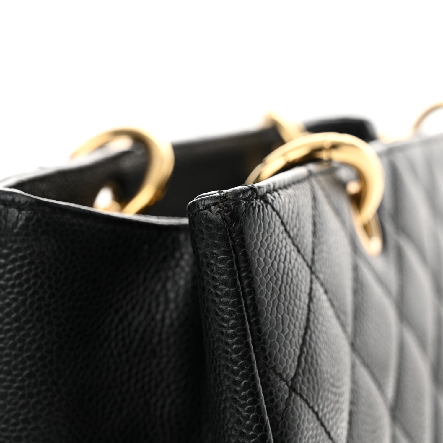 Chanel Caviar Quilted Grand Shopping Tote GST Black 20 of 22