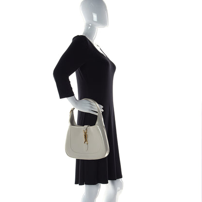Gucci Boarded Dyana Lux Calfskin Small Jackie 1961 Hobo Mystic White 3 of 7