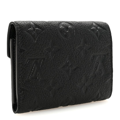 Louis Vuitton Empreinte Victorine Wallet Black 3 of 6