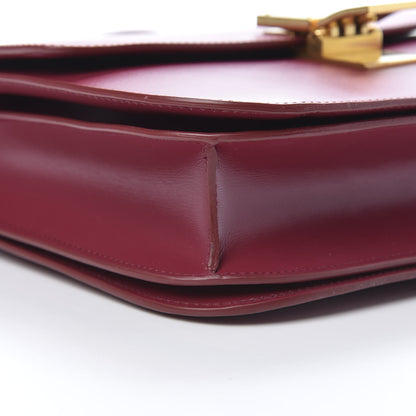 Celine Box Calfskin Medium Classic Box Flap Bag Raspberry 9 of 11