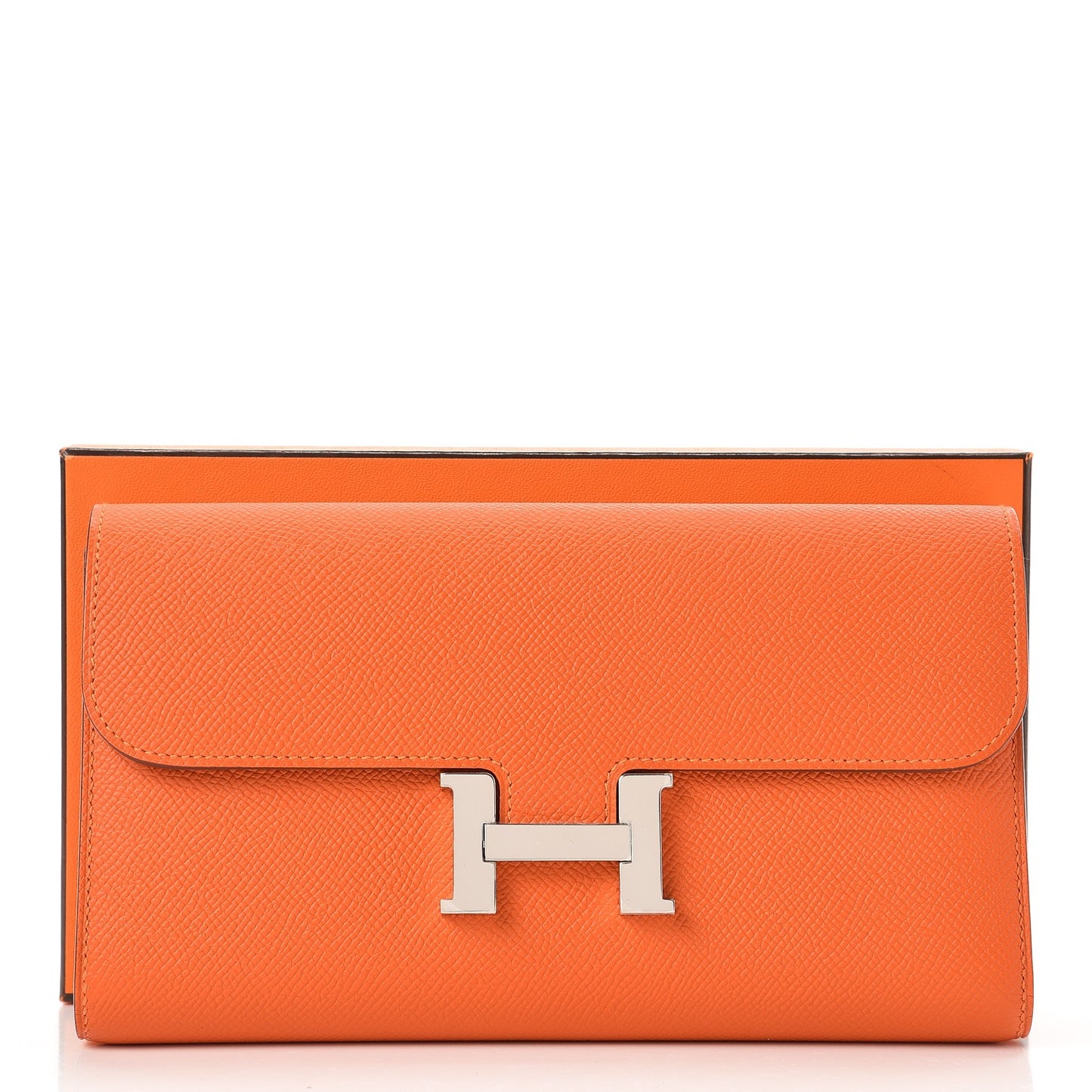 Epsom Constance Long Wallet Orange