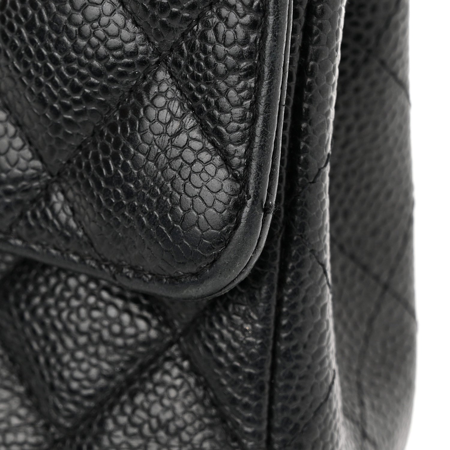 Chanel Caviar Quilted Medium Double Flap Black 13 of 13