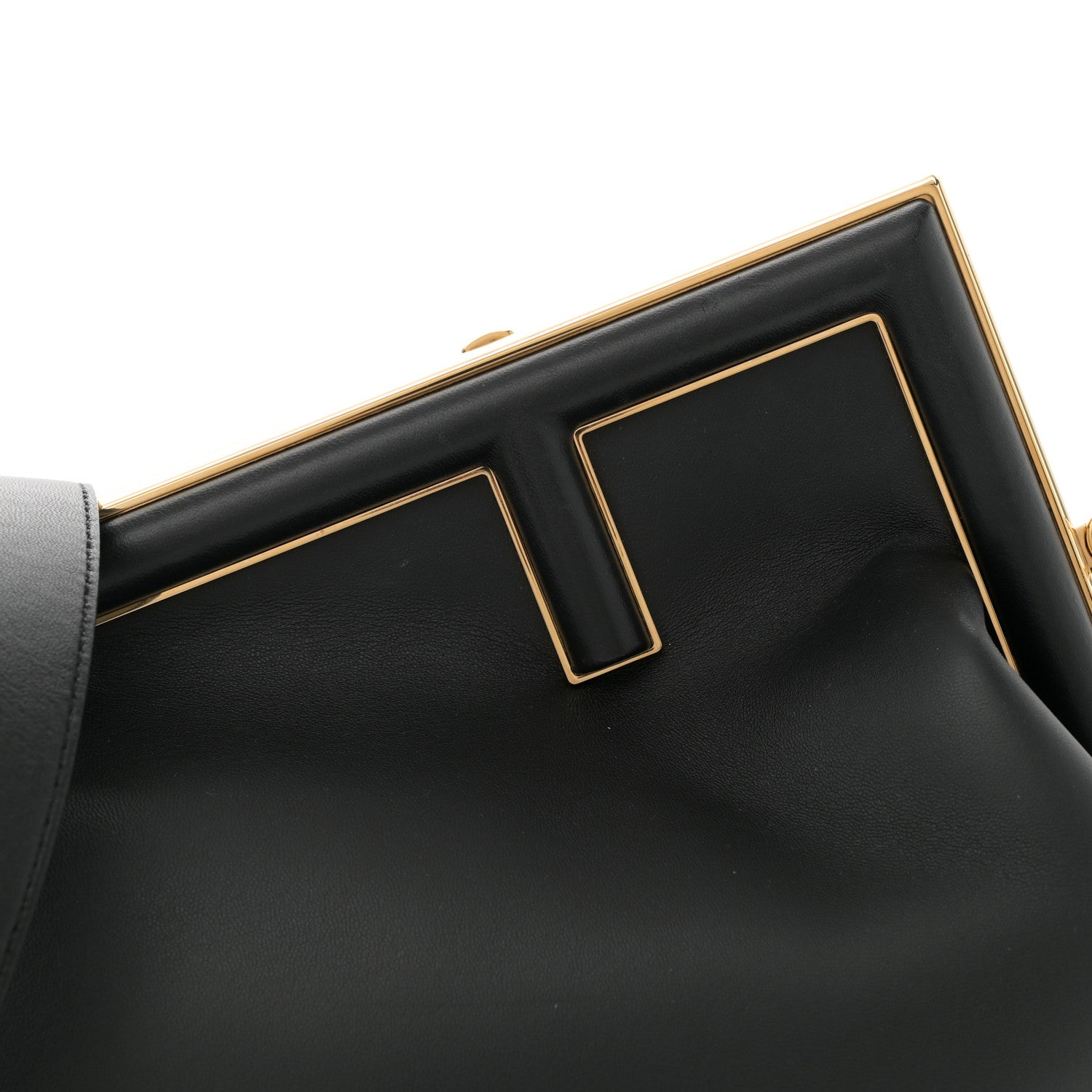 Fendi Shiny Nappa Medium Fendi First Black 8 of 10