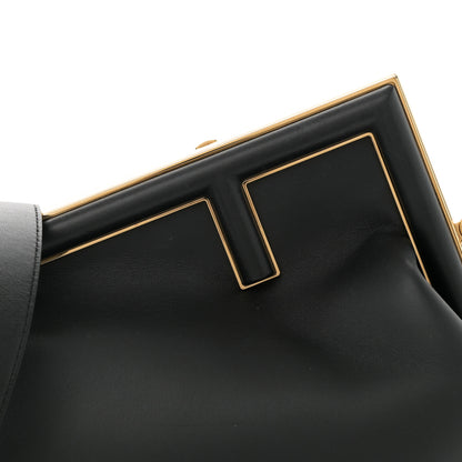Fendi Shiny Nappa Medium Fendi First Black 8 of 10