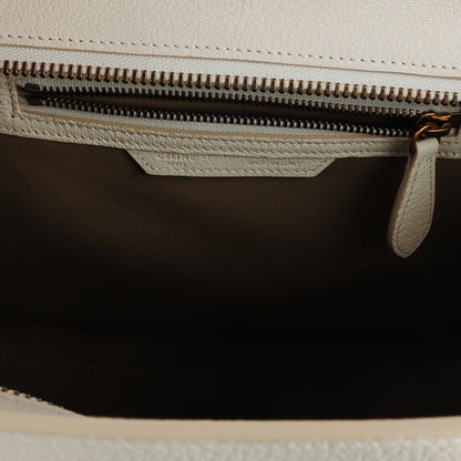 Celine Goatskin Micro Luggage White 6 of 8