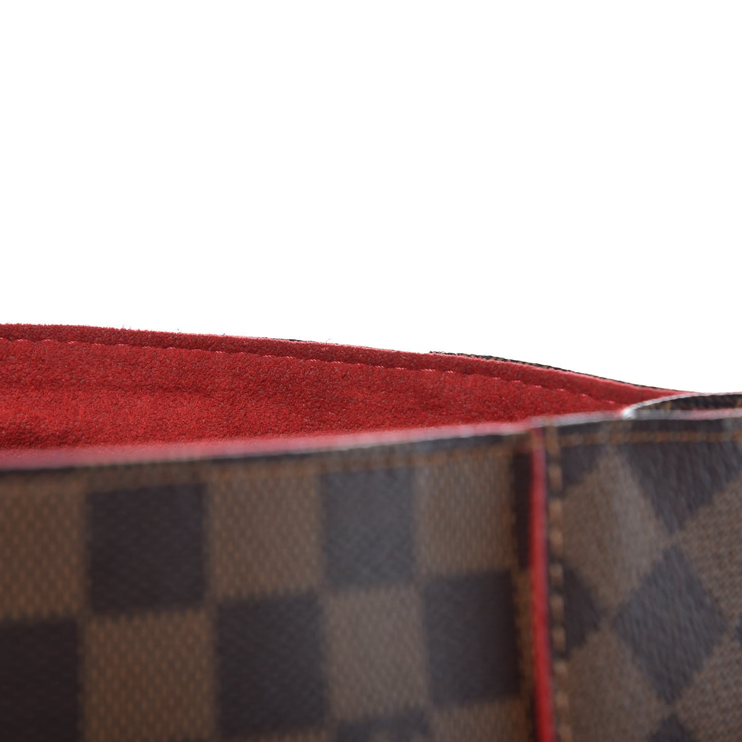 Damier Ebene Caissa Hobo Cherry