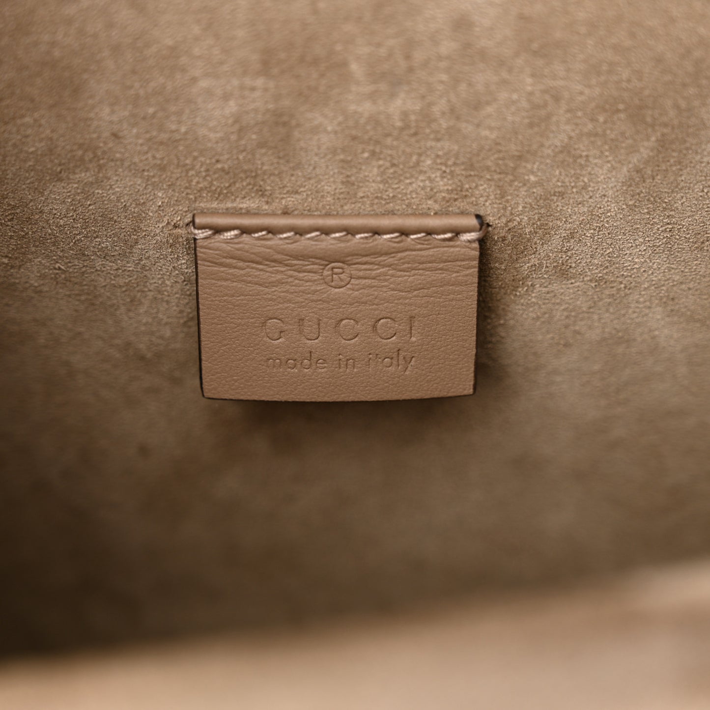 GG Supreme Monogram Mini Dionysus Shoulder Bag Taupe