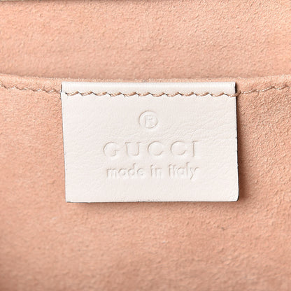 Gucci GG Supreme Monogram Studded Small Padlock Shoulder Bag White 6 of 16
