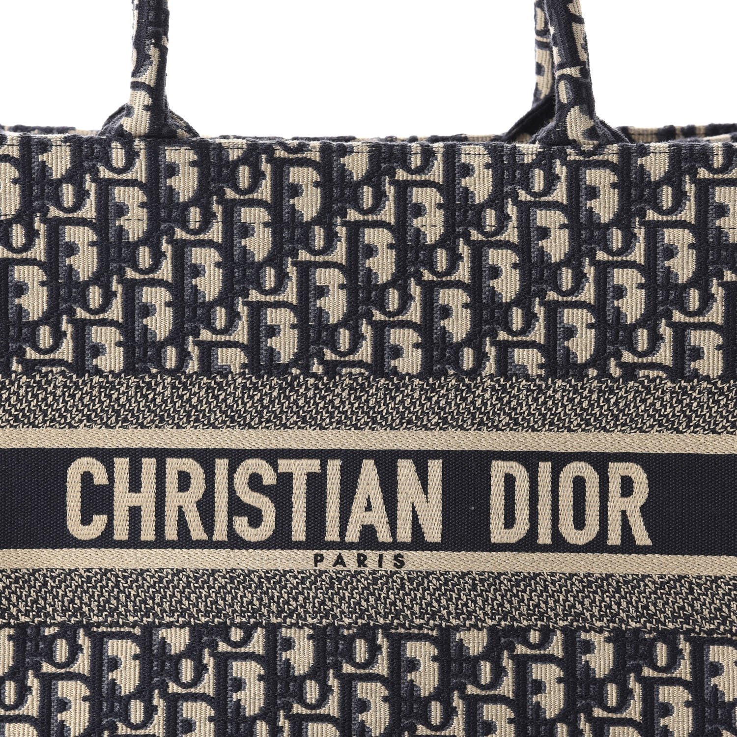 Christian Dior Oblique Medium Book Tote Blue Multicolor 10 of 10