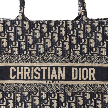 Christian Dior Oblique Medium Book Tote Blue Multicolor 10 of 10