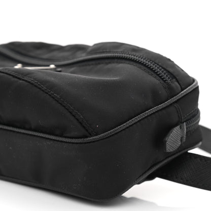 Prada Tessuto Nylon Saffiano Belt Bag Black 12 of 13