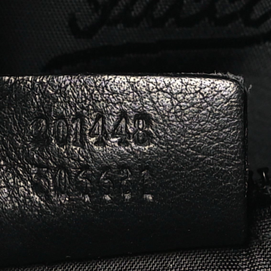 Gucci Guccissima Flat Messenger Bag Black 7 of 13