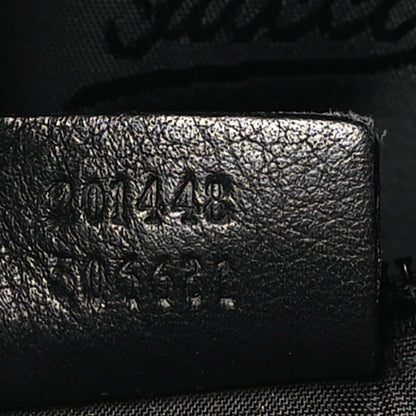 Gucci Guccissima Flat Messenger Bag Black 7 of 13