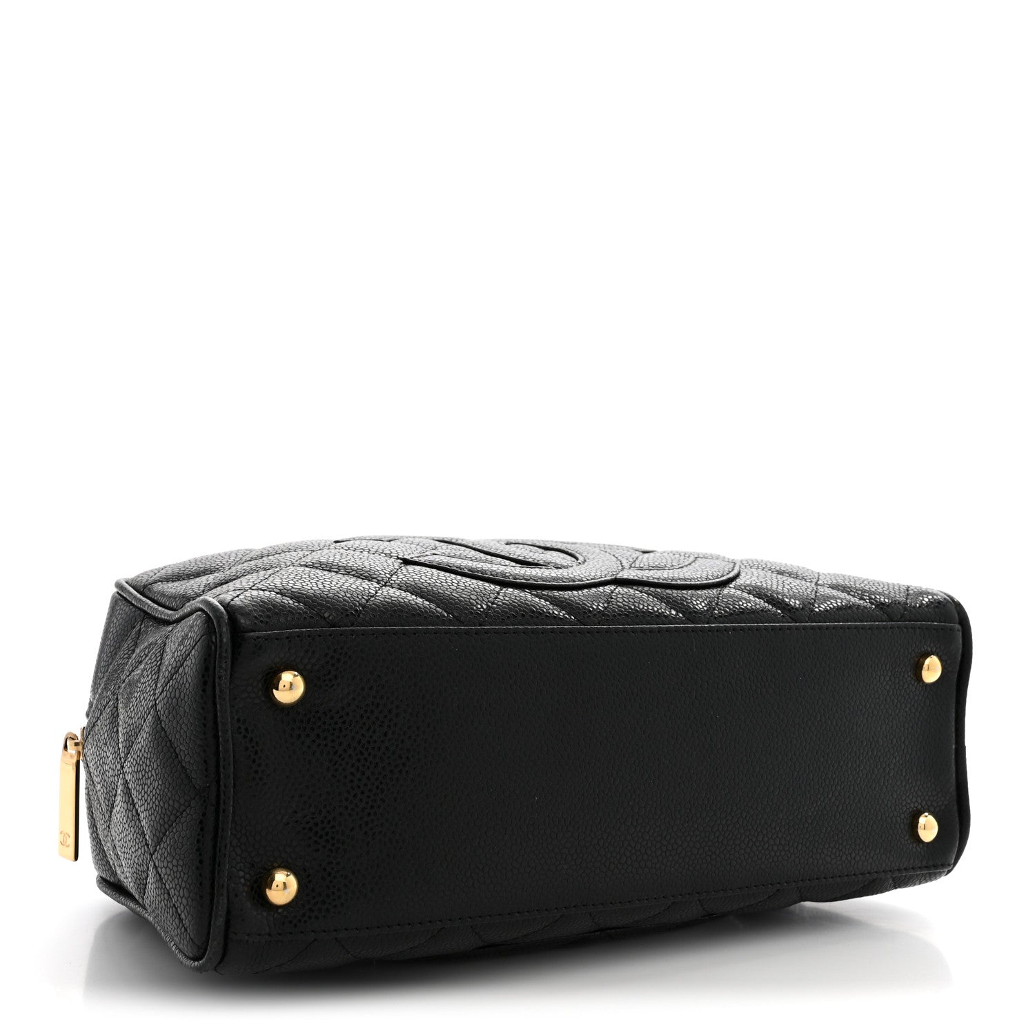 Chanel Caviar Quilted Small Bowler Black 4 of 12