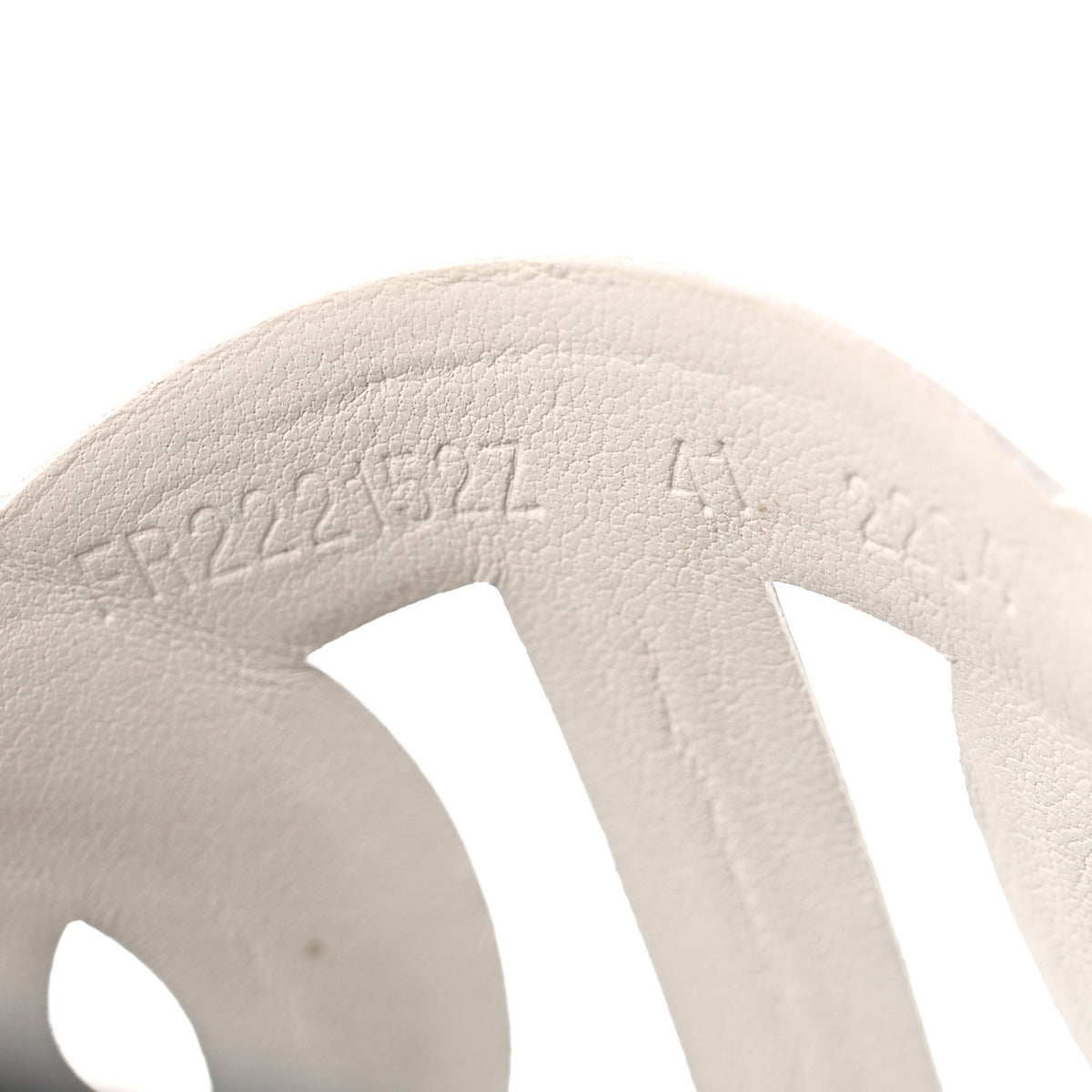 Hermes Suede Goatskin Nappa Extra Sandals 41 White Gold 7 of 10
