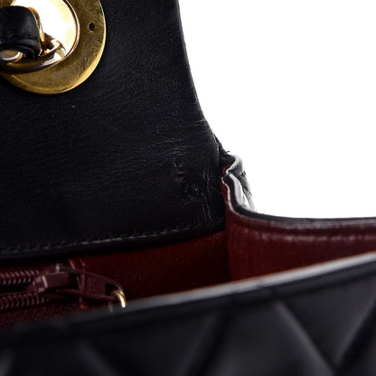 Chanel Lambskin Quilted XL Jumbo Single Flap Black 13 of 14