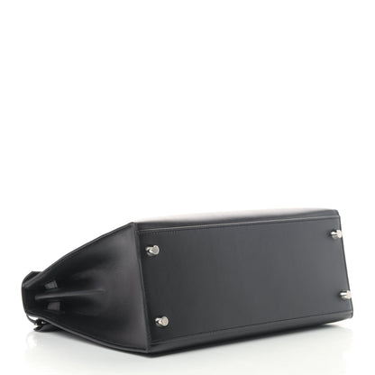Hermes Tadelakt Kelly Sellier 28 Black 3 of 7