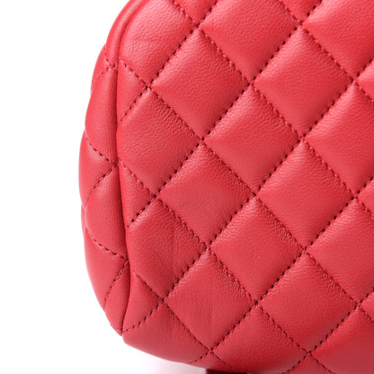 Chanel Lambskin Quilted Large Urban Spirit Backpack Red 8 of 10