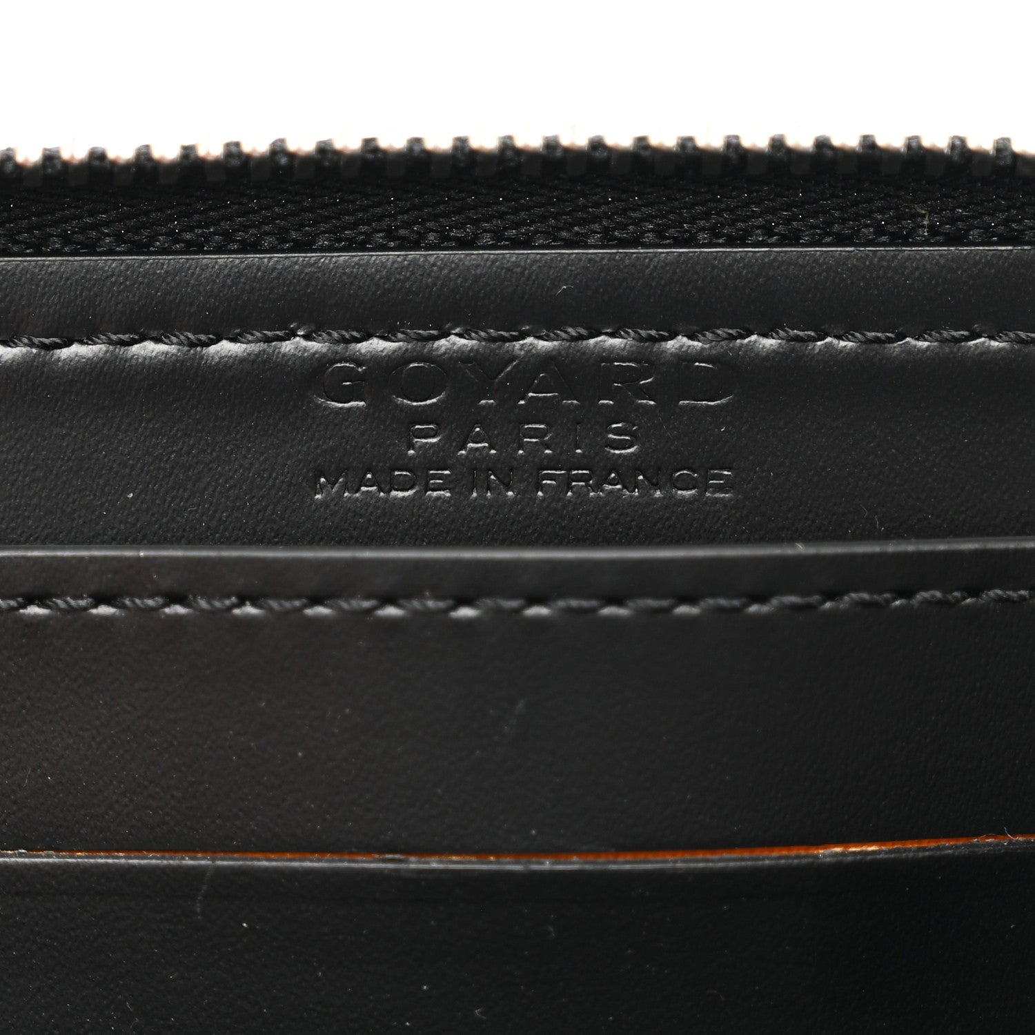 Goyard Goyardine Matignon PM Wallet Black 6 of 6