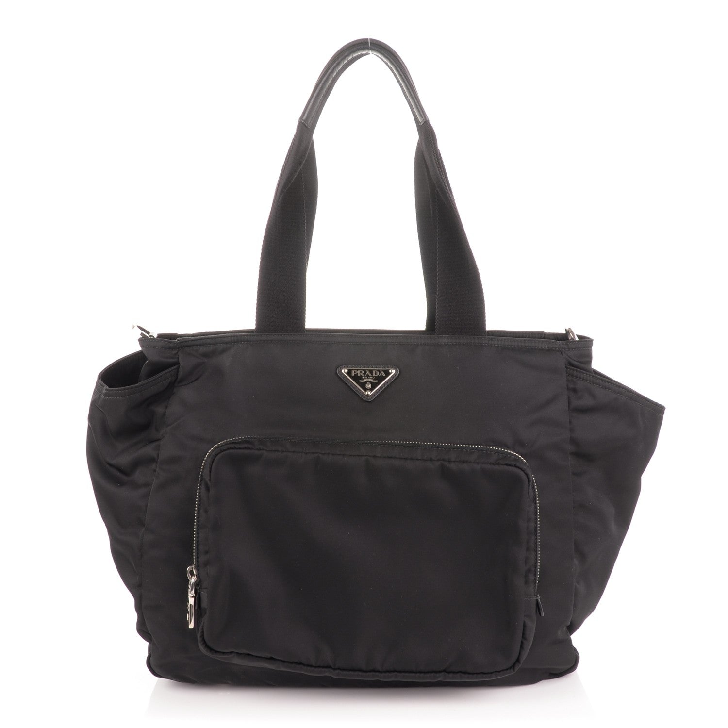 Prada Tessuto Nylon Vela Diaper Bag Black 1 of 8