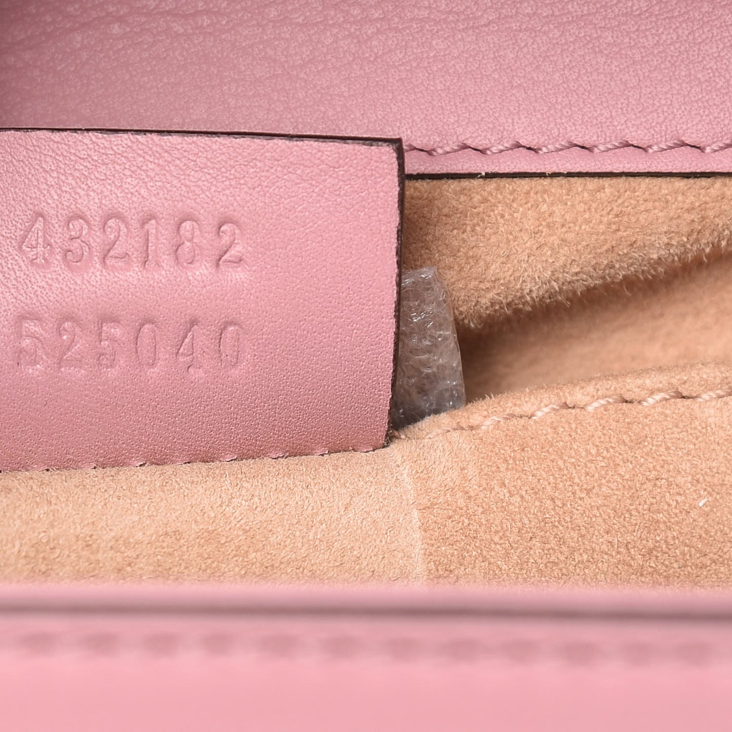 Calfskin Studded Small Padlock Shoulder Bag Carmine Rose