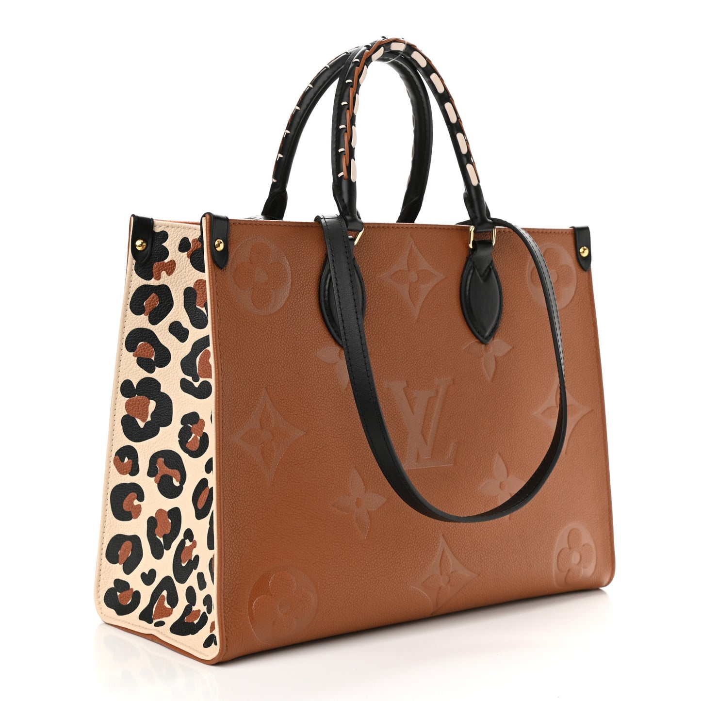 Empreinte Monogram Giant Wild At Heart Onthego MM Caramel