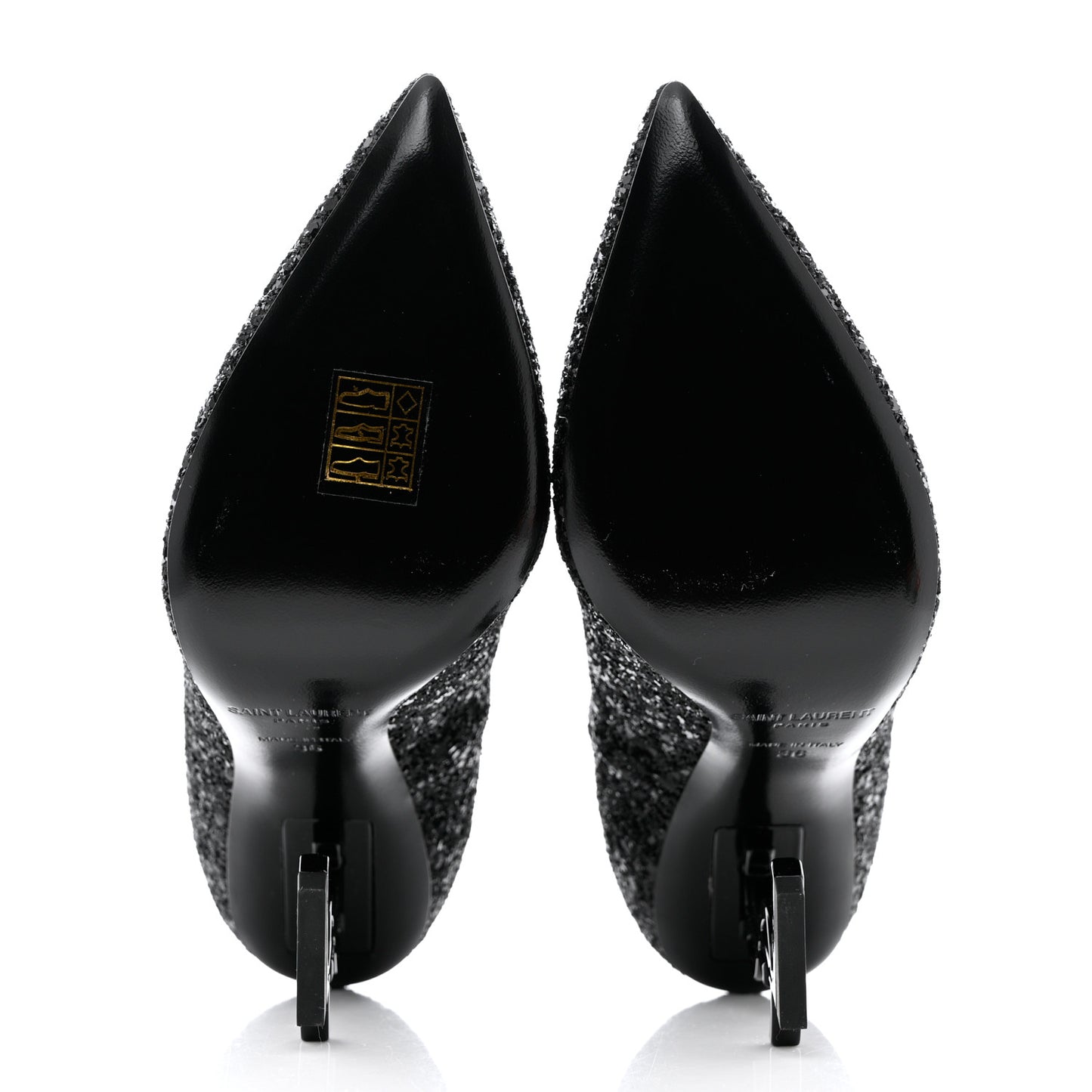 Glitter Opyum 100 Pumps 36 Black