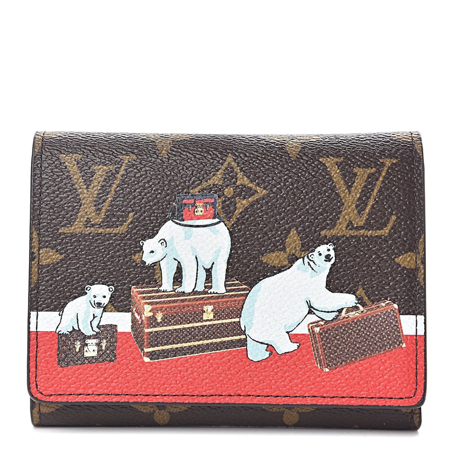 Monogram 2017 Christmas Animation Victorine Wallet
