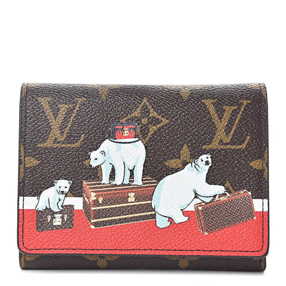 Louis Vuitton Monogram 2017 Christmas Animation Victorine Wallet 1 of 6