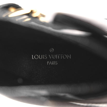 Louis Vuitton Calfskin Monogram Star Trail Ankle Boots 40 Black 7 of 12