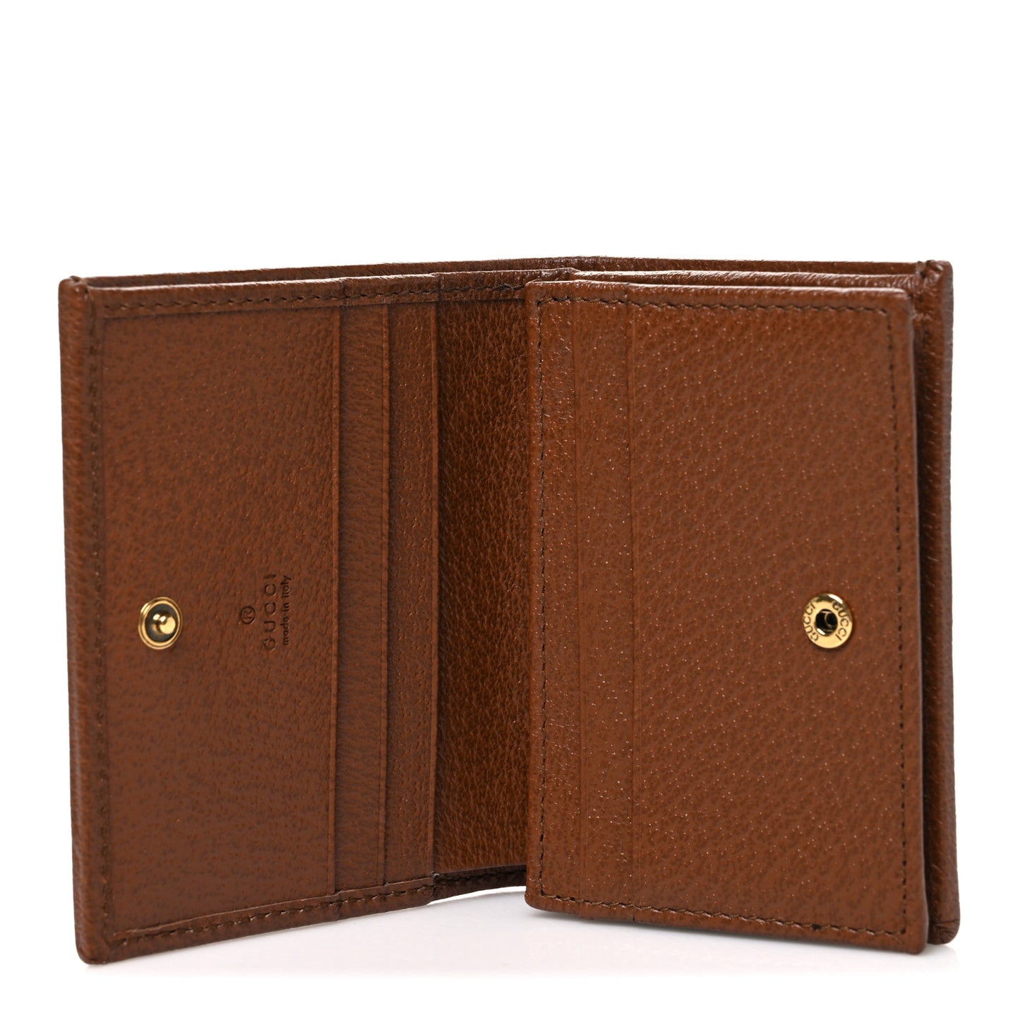Wonka Grain Calfskin Diana Card Case Wallet Cuir