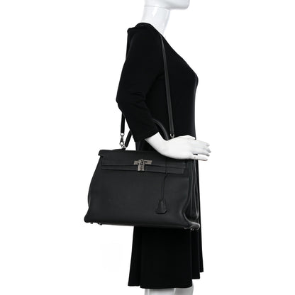 Hermes Togo Kelly Retourne 35 Plomb 2 of 12