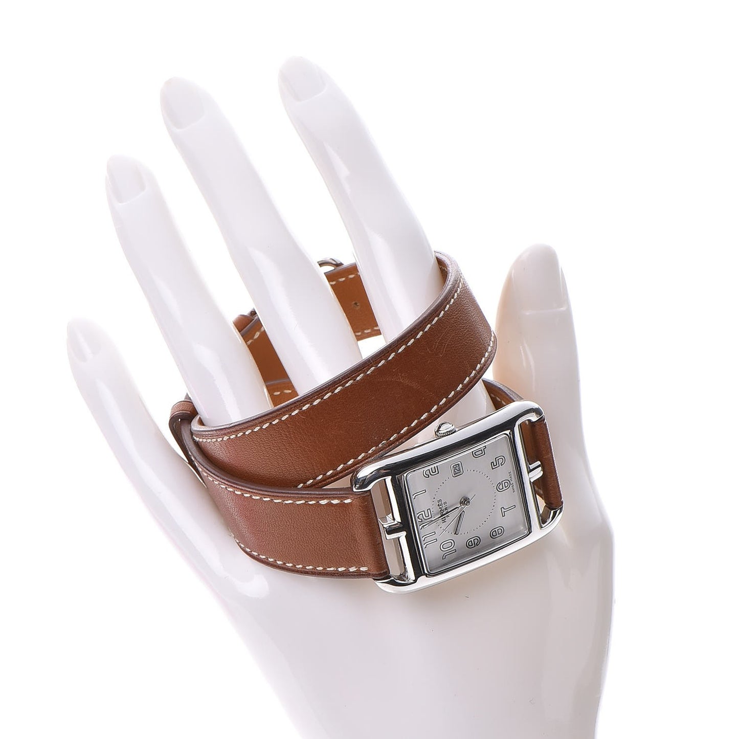 Stainless Steel Barenia 29mm Cape Cod Double Tour Quartz Watch Fauve