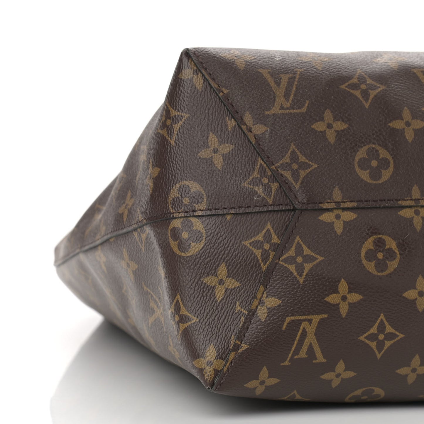 Monogram Flower Hobo Black