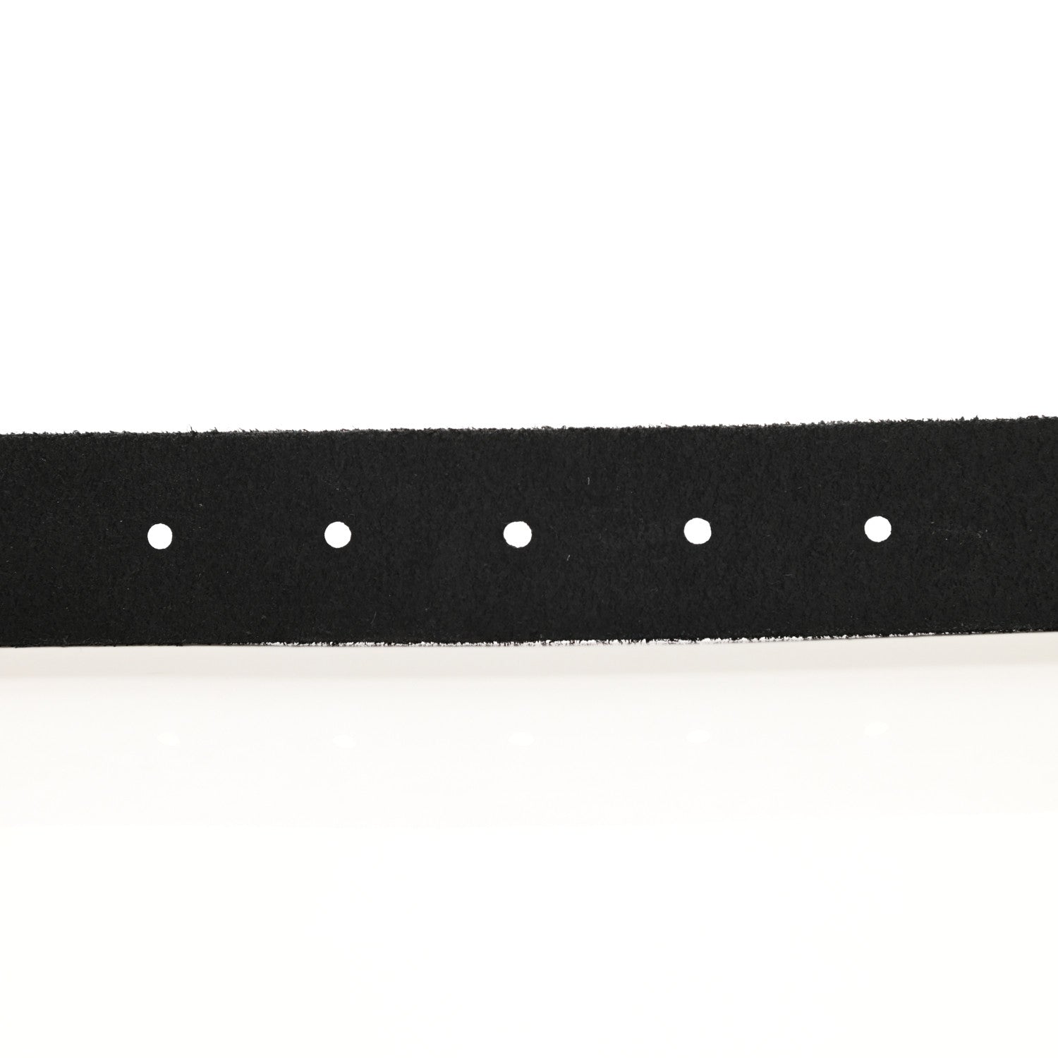 Gucci Faded Calfskin Double G 30mm Belt 85 34 Black 4 of 5