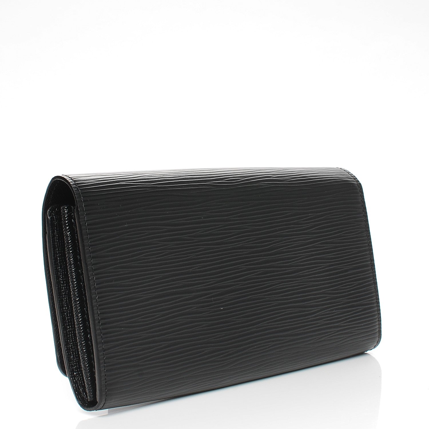 Louis Vuitton Epi Louise Wallet Black 3 of 7