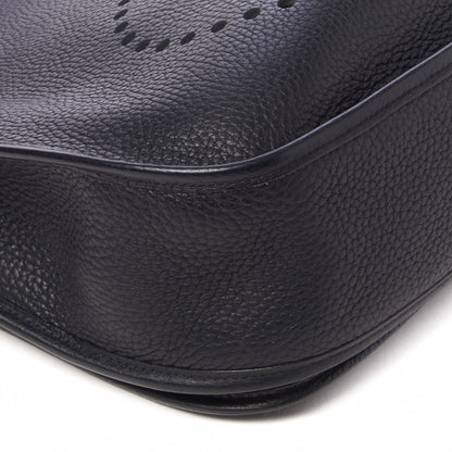 Hermes Taurillon Clemence Evelyne II GM Black 6 of 8